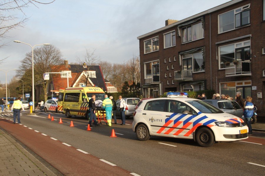 Ongeval letsel Koningin Julianalaan Katwijk